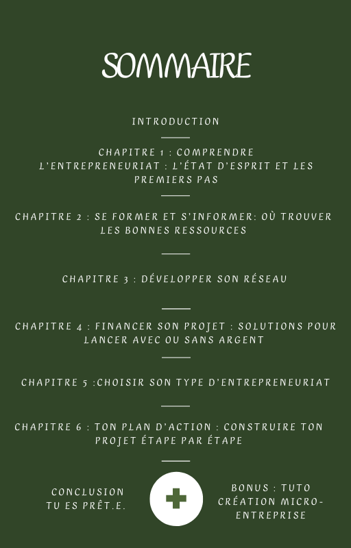 Comment devenir Entrepreneur ?