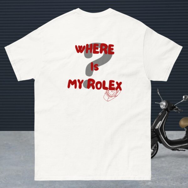 Where is my Rolex ?